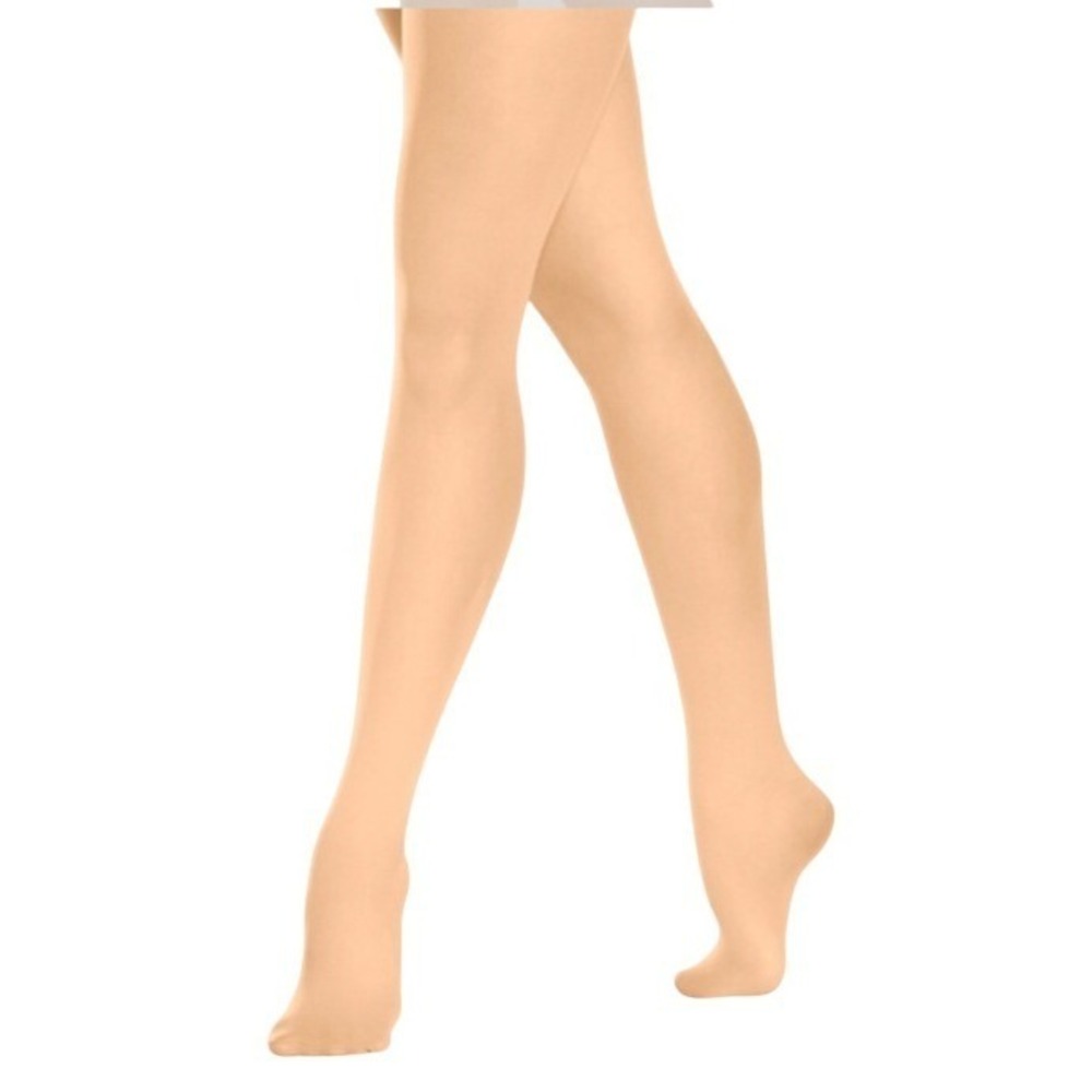 Revolution Color Flow Footed Tights Adult Size SA Natural Dance Style: 1021